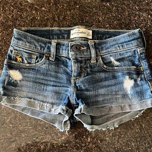 Abercrombie Girls Size 10 Jean Shorts